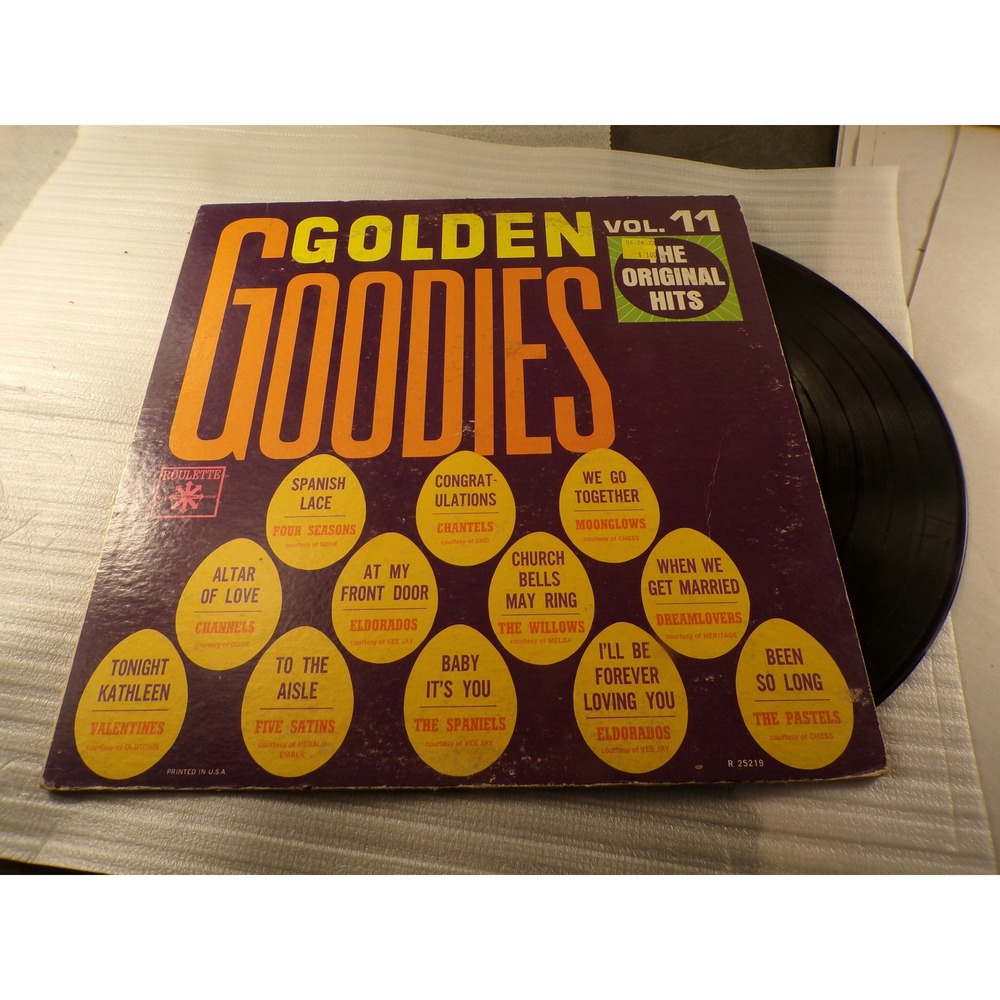 Golden Goodies Vol 11 Various Artists Roulette Records R 25219 Vinyl LP 1963